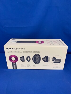 博士　Dyson Dyson Supersonic Hair Dryer -HD07- Iron/Fuchsia - NEW | eBay