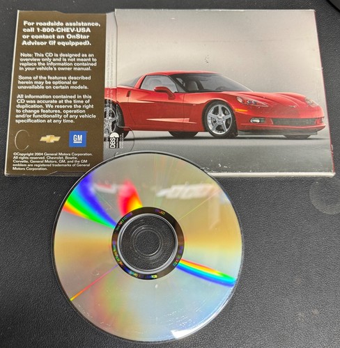 Chevrolet Corvette C6 2005 original CD de instrucciones (Z2) - Imagen 4 de 4