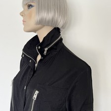 All Saints Agnes Black Lightweight Parka Size Xs But Generous Bnwt Rrp£248