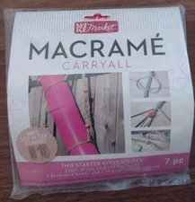 Make Market Macrame Carry All 7pc Starter Kit Brand New (A2)