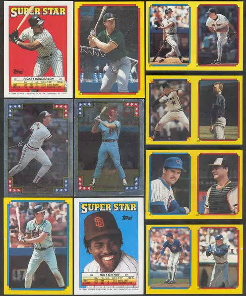 Will Clark - Roger Clemens #187-251/29 Neal Heaton 1988 Topps sticker
