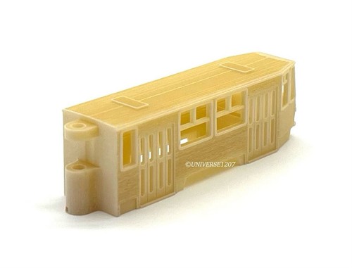 Nn3/Nm Scale BVG Tatra KT4D Streetcar Kit German Tramway Trolley 6.5 mm Gauge - Picture 13 of 16
