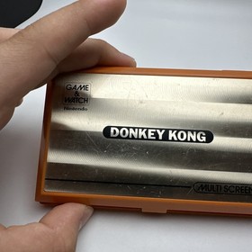 NINTENDO Donkey Kong Game and Watch Multi Screen (DK-52) 1982 Tested