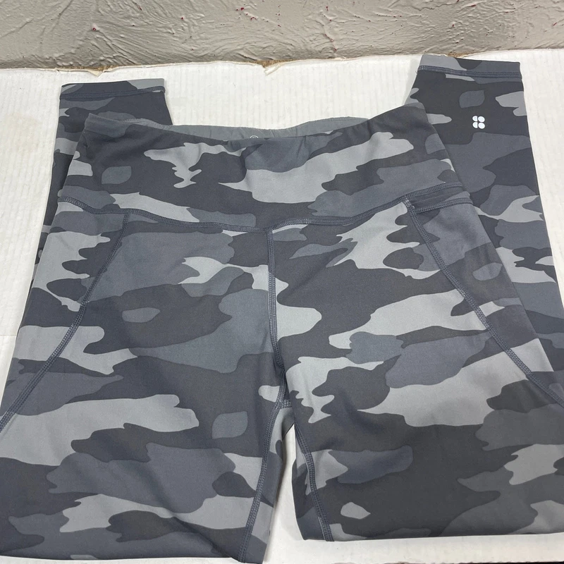 sweaty-betty camouflage workout performance 7/8 power leggings