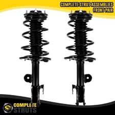 Front Pair Complete Strut & Coil Spring Assemblies for 2015-2017 Lexus NX200t