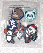 2-Packs Set of 5 Dude Perfect Shoe Charms ( 10 Charms Total )