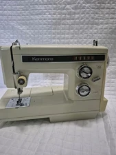 Sears Kenmore Vintage Sewing Machine 158.16800 WORKING!!