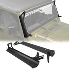 50" Straight LED Light Bar Windshield Mount w Bracket For 97-06 Jeep Wrangler TJ