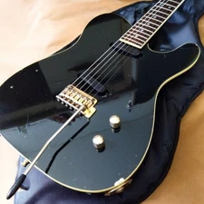 Fernandes TEJ F.G.I. Tremolo Electric Guitar with Active Pickup and Gold Parts