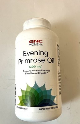 GNC Women's Evening Primrose Oil ,1300 mg (180 Softens)