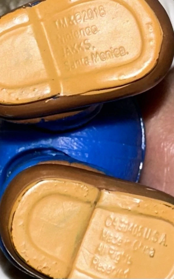 Nintendo 5" Super Mario, Luigi & Donkey Kong Vinyl Figures By Jakks. Lot Of 3. - Image 3 of 4