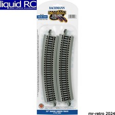 Bachmann 44503 Bachmann 22 Inch Curved Nickel Silver E-Z (4) Ho