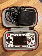 Gameboy Micro With Custom Faceplate, Charger, And Case Works