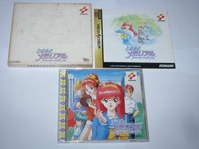 Tokimeki Memorial Forever with You Sega Saturn Japan +slipcase US Seller