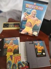 NES WrestleMania Complete In Box Nintendo Game Manual Inserts WWF Hulk Hogan1989