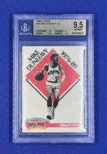 BGS 9.5 ⚡ POP 2 ➡️ MIKE DUNLEAVY 1990-91 NBA Hoops #351 Spurs