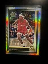 2025 Panini Donruss WNBA - Erica Wheeler #80 Silver Holo Seattle Storm