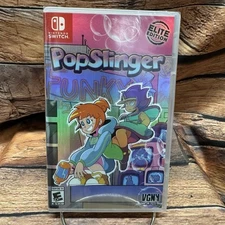 PopSlinger Elite Edition Nintendo Switch Video Game Sealed VGNYsoft Exclusive