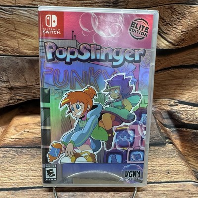 PopSlinger Elite Edition Nintendo Switch VGNY Soft 009 Brand New Sealed Rare