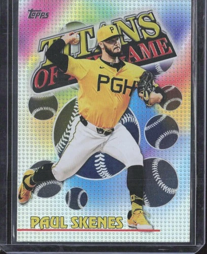 2026 Topps Paul Skenes Titans Of The Game TOG-14