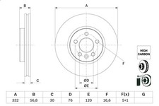 Disque de frein Skoda 120