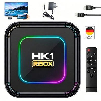 Android 13.0 Smart TV Box Ultra HD 4K/8K 2GB 16GB BT5.0 Media Player WLAN LAN DE