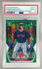 2190 Roman Anthony 2023 Bowman Green Shimmer Refractor Chrome 1st RC /99 PSA 10