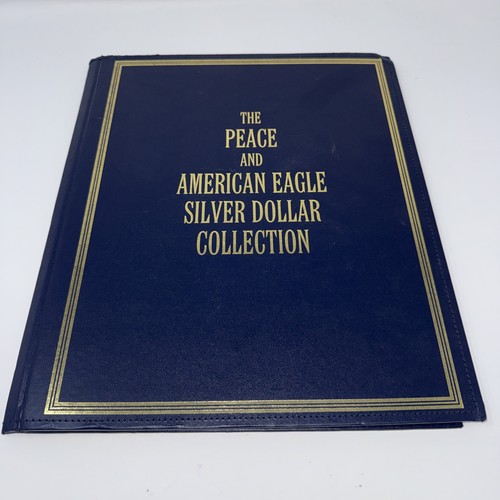THE PEACE AND AMERICAN EAGLE SILVER DOLLAR COLLECTION, NEW SEALED 2003 PORTFOLIO