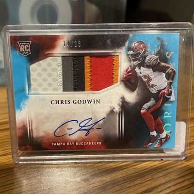 2017 Panini Origins Chris Godwin #130 RPA Rookie Patch Auto RC #14/25 Jersey #14