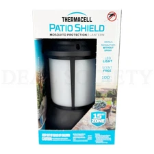 Thermacell Patio Shield 15 Foot Zone Scent Free Mosquito Repellant Lantern