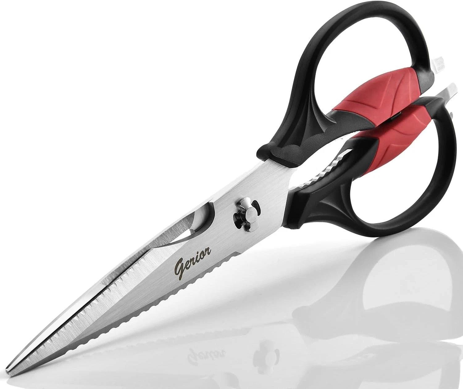 Kitchen Scissors - Heavy Duty Utility Come Apart Shears Black & Red
Opens in a new window or tab