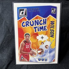 2025 Panini Donruss WNBA - Crunch Time A'ja Wilson #12 Las Vegas Aces