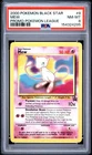 2000 POKEMON PROMO BLACK STAR POKEMON LEAGUE #8 MEW PSA 8