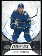 2021-22 Upper Deck Credentials #48 Quinn Hughes