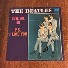 Beatles 'Love Me Do/P.S. I Love You' 1964 Tollie  7" Vinyl 45 Picture Sleeve-VG+