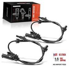 Rear Left and Right ABS Wheel Speed Sensor - Compatible with Dodge Pack of 2