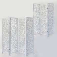 Divisorio divisorio bianco paravento legno divisorio parete spagnola Homestyle4u