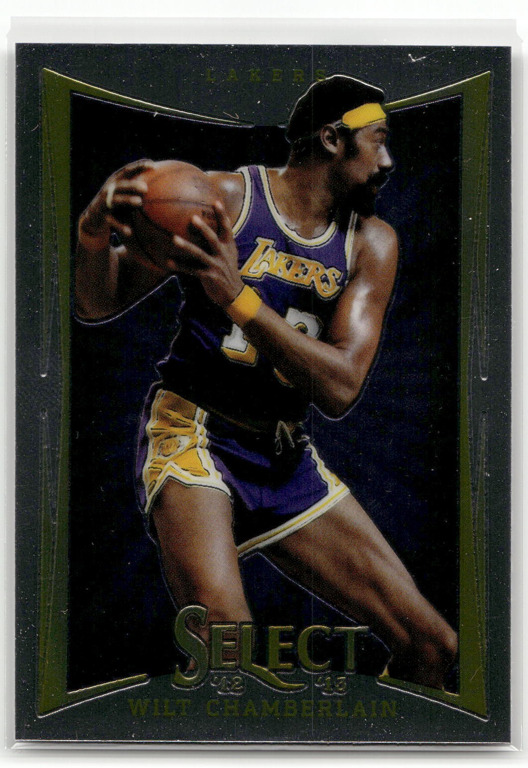 Wilt Chamberlain 2012-13 Panini Select #125 Los Angeles Lakers