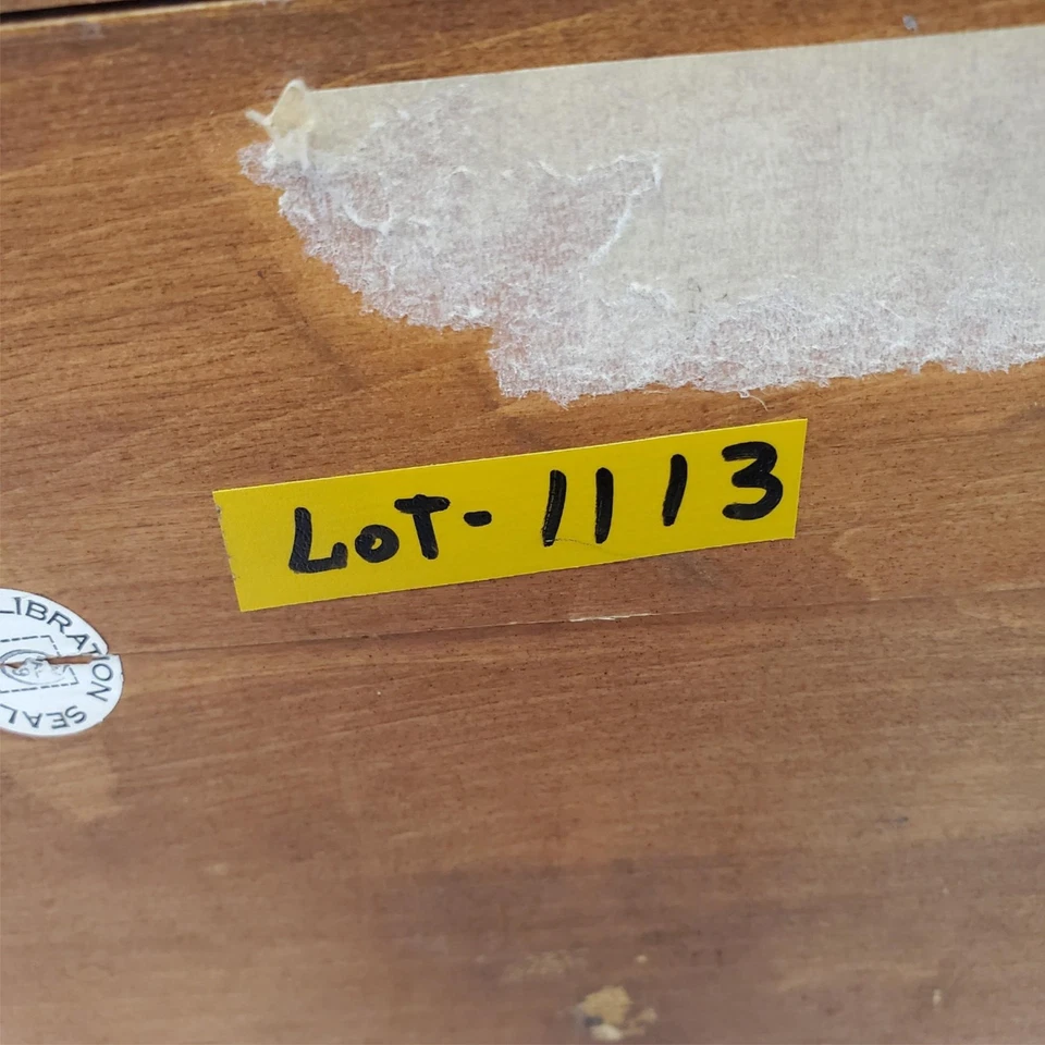 Medidor de altura Starrett Master Vernier con estuche de madera LOTE-1113 Foto 3 de 4