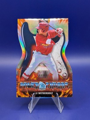 JJ Wetherholt 2026 Bowman Chrome Power Chords Die-Cut #PC-5 St. Louis Cardinals