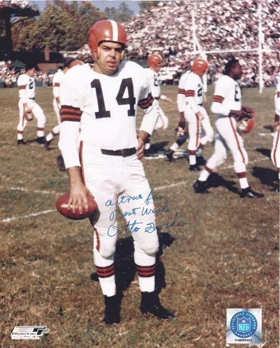 Otto Graham Autographed 8 x 10 Picture with Strong COA