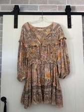 Spell & The Gypsy Collective Amethyst Dress Blush Colour size Small
