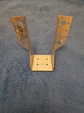 Beam Bracket Joist Hanger Type A 60X130X75X2MM Galvanised Pack of 6