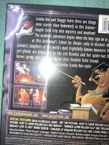 New Sealed DVD Scooby-Doo And The Ghoul School - Foto 4 di 6