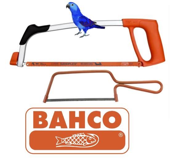 Bahco 317 Pro 12"" 300mm Hacksaw & 239 Junior Mini 6"" 150mm Metal Saw TWIN PACK