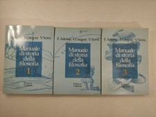 Manuale Di Storia Della Filosofia 1/3 Adorno Gregory Verra Ed Laterza-N21