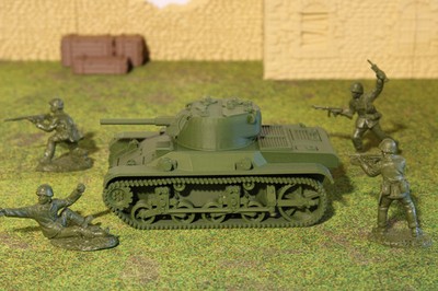 M22 Locust   WWII American Tank | 1/32 (54mm) 1/56 (28mm) Scale Model