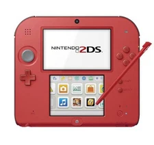 3DS/2DS/DS Nintendo 2Ds Red With Ac Adapter Japan