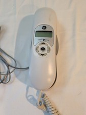 Vintage GE 29267GE1-B White Wall Mountable Single Line Corded Caller ID Phone