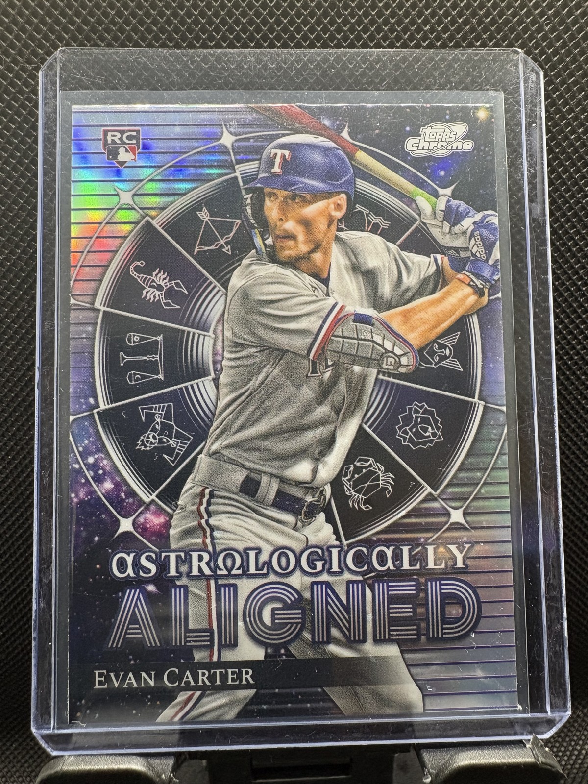 2024 Topps Cosmic Chrome - Astrologically Aligned Evan Carter #AA-18 (RC)